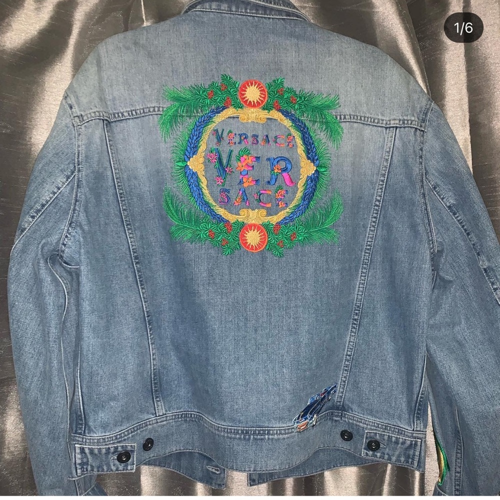 Versace denim jacket